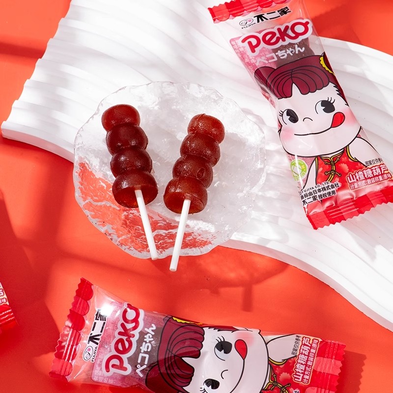 不二家山楂棒糖葫芦山楂棒棒糖儿童零食分享休闲解馋办公室小零食,淘宝优惠券,粉丝福利购,淘宝优惠卷