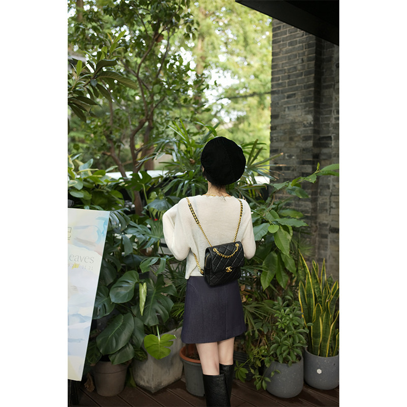 NANASTORE半身裙女2024春季新款包臀裙短裙a字高腰半裙复古小个子,淘宝优惠券,粉丝福利购,淘宝优惠卷