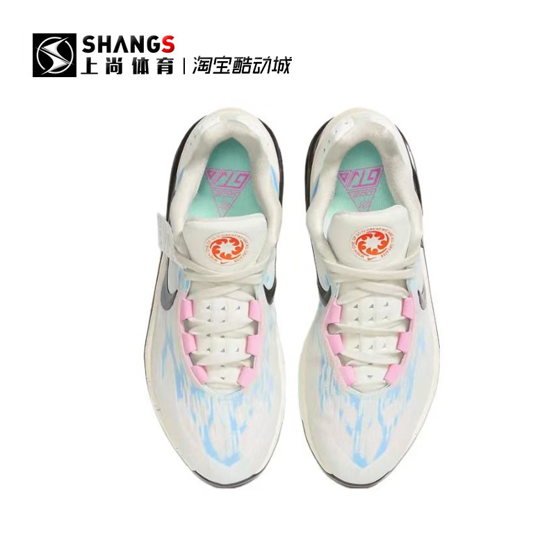 上尚JJ1 Nike AirZoom GT2 男低帮实战篮球鞋 DJ6013-104 - 图1