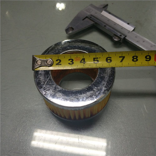 小型空压机配件进气空滤芯气泵滤芯空压机滤芯68*35*38毫米纸滤芯 - 图1