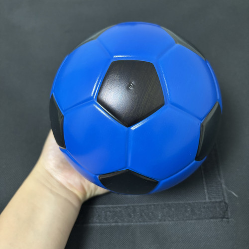 20厘米实心海绵软式足球室内幼儿园儿童玩具拍拍球免充气4号球 - 图2