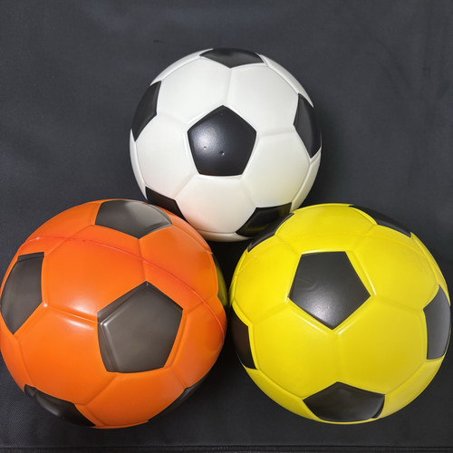 20厘米实心海绵软式足球室内幼儿园儿童玩具拍拍球免充气4号球 - 图0