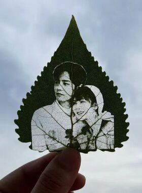 叶雕专用叶子激光手工梧桐叶干燥平整叶雕梧桐叶子雕刻真树叶