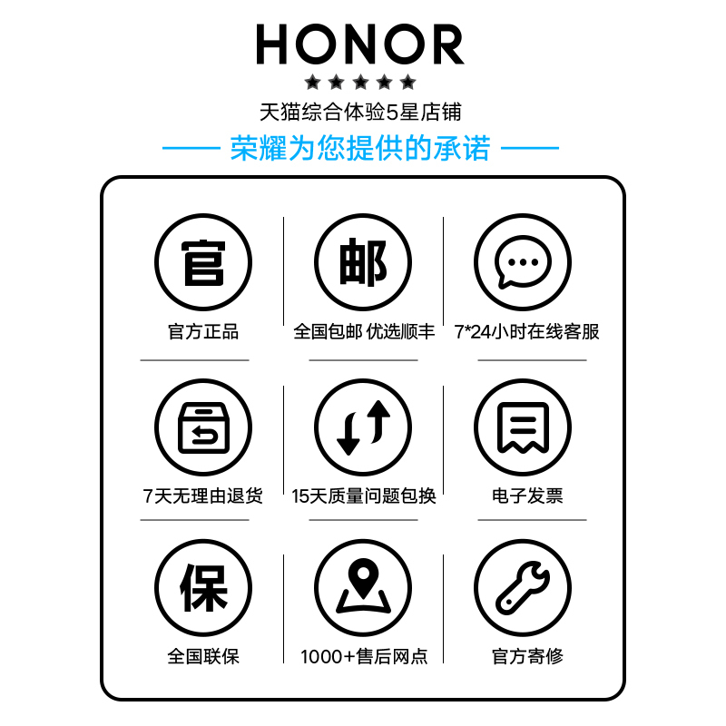 【官网】HONOR/荣耀畅玩20 4G手机5000mAh大电池6.5英寸高清护眼屏震撼大音量官方旗舰店官网 - 图3