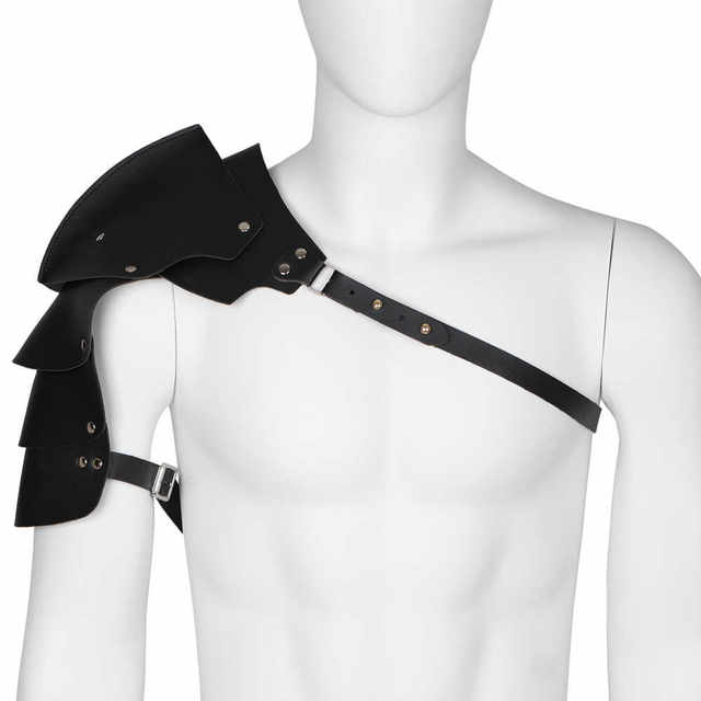 Medieval display armor shoulder strap belt