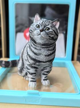 宠物头像定制出风口立体全身像车载香薰小猫手绘冰箱贴狗摆件饰品