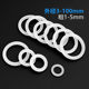 Silicone wear-resistant waterproof round sealing ring