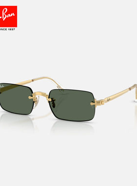 【ASAP联名】RayBan雷朋太阳镜26新款时尚金属无框墨镜0RB3928