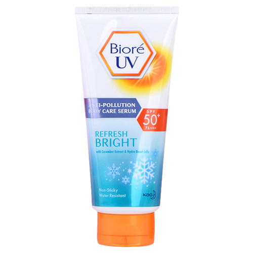 碧柔防晒霜泰国版粉色biore身体面部防水spf50防晒乳碧柔防晒泰版 - 图3