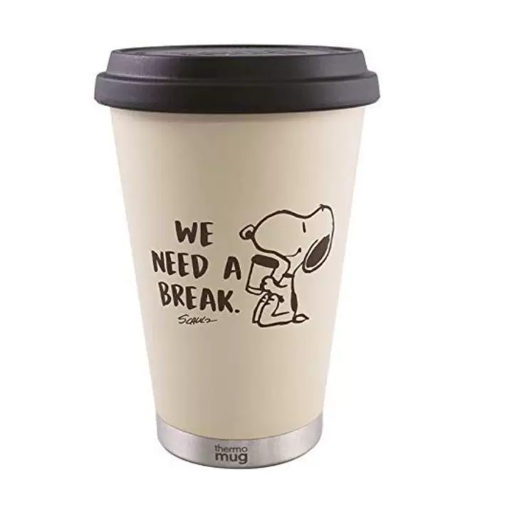 Захоленый японский Yimojia купленный PEANUTS SNOOPY Snoopy Snoopy термос-стакан с изоляцией для кофе