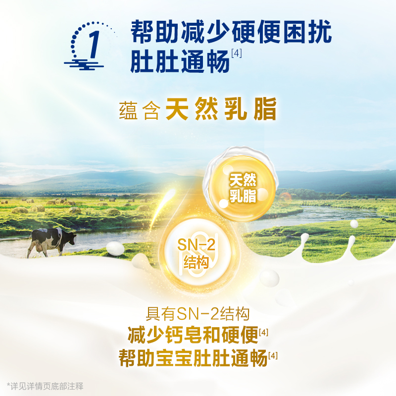 nutrilon官方旗舰店【双十一预售】诺优能3蕴荟 4段900g*4罐装儿童配方奶粉  3-6岁1