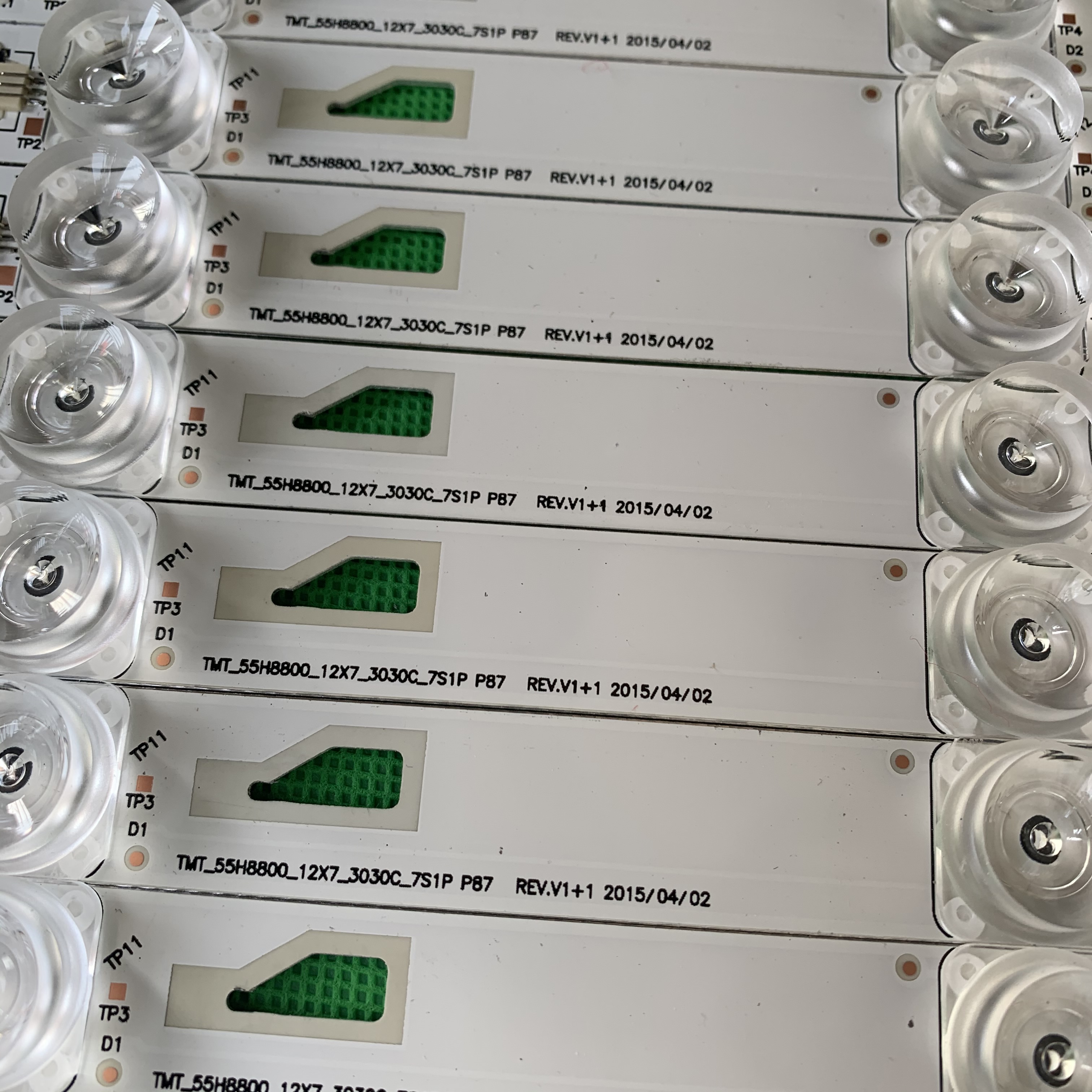 适用TCL L55H8800A-CF灯条TMT-55H8800-12X7-3030C/4C-LB5507-YH6-图2
