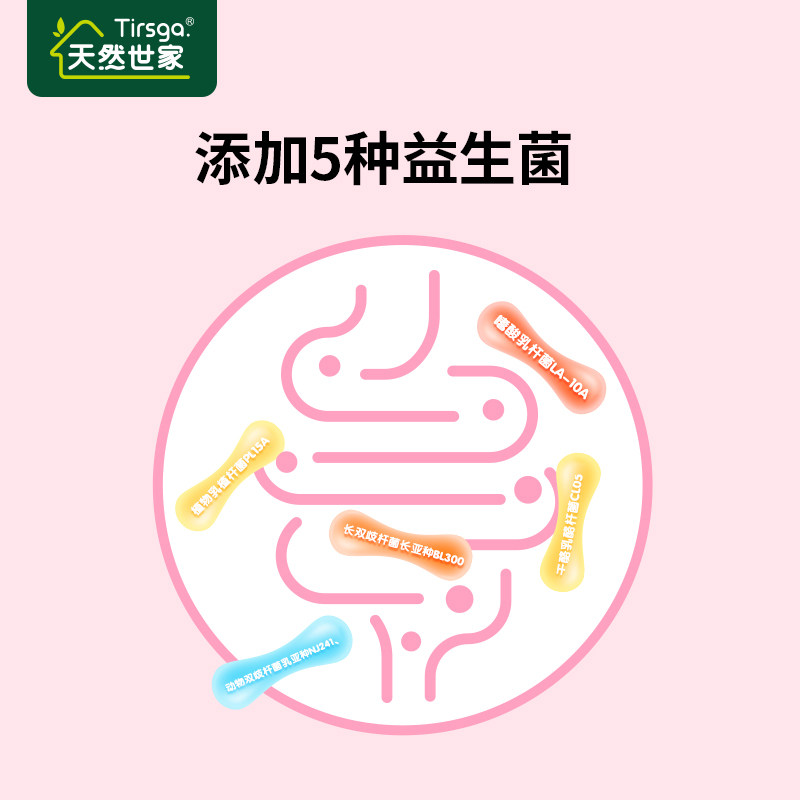 天然世家益生菌无糖水果棒棒糖木糖醇不含糖无蔗糖送儿童宝宝食谱