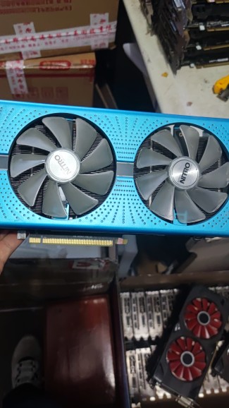 蓝宝石rx590 8g超白金极光版 6+8吃鸡游戏显卡好评一年保 - 图0