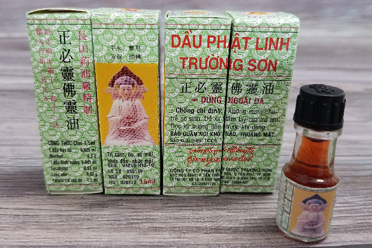 佛灵油越南正品越南正必灵佛灵油1.5ml 10瓶/盒包邮蚊虫叮咬晕车-图1