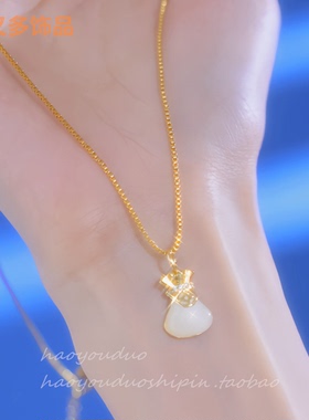 个性高颜值玲珑轻奢气质锁骨链