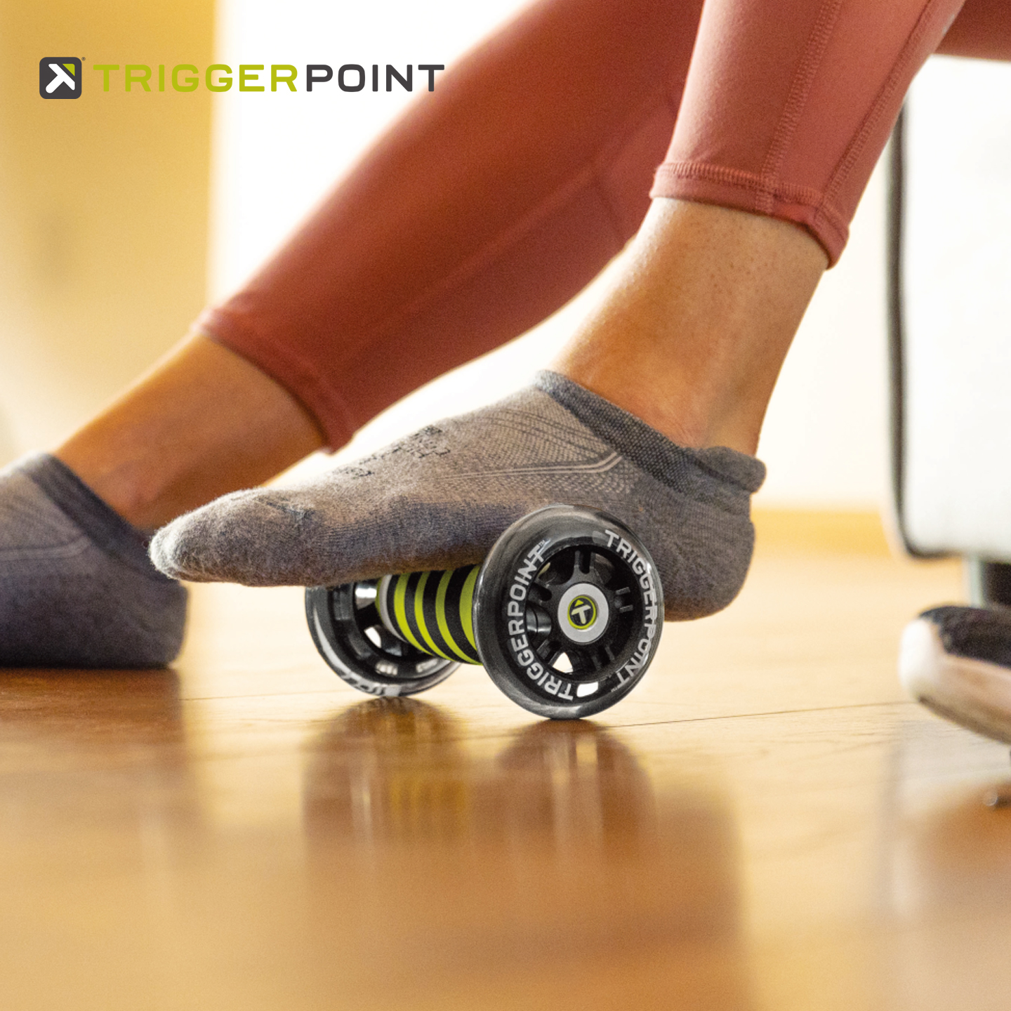 triggerpoint足部滚轴脚足底按摩泡沫轴专业肌肉放松瑜伽健身器材 - 图2