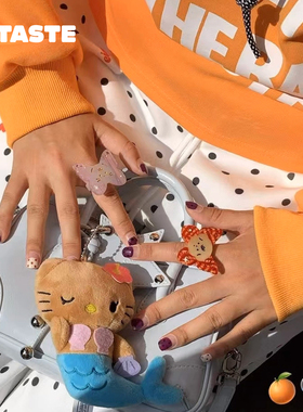 XTASTE女生可爱原创设计戒指小猫