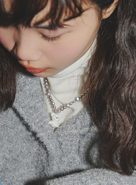 XTASTE RAINBOWPOP 雪诺熊项链原创设计黄誉博同款明星时尚款式