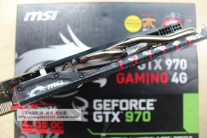 微星（MSI）GTX970 GAMING 4G 价廉物美 大口径风扇 热管 - 图1