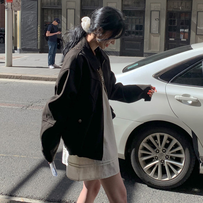 尺寸已更新 法式复古气质超正版型气质百搭通勤街头风宽松外套,淘宝优惠券,粉丝福利购,淘宝优惠卷