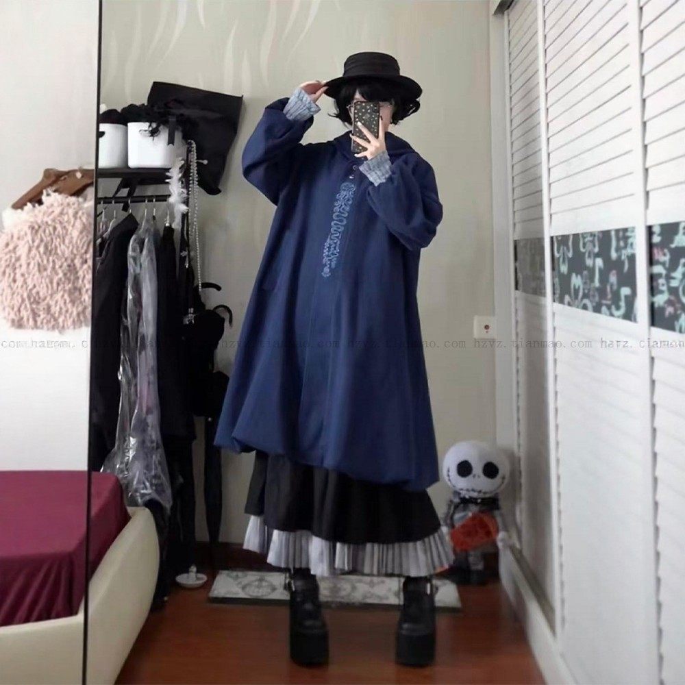 冬季搭配一整套大码胖mm长款毛呢外套针织衫阔腿裤裙好看三件套装,淘宝优惠券,粉丝福利购,淘宝优惠卷