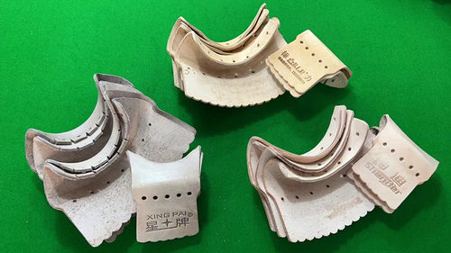 【包邮】标力牛皮角绅迪台球星牌皮角台球桌子袋口皮口标力台球桌 - 图3