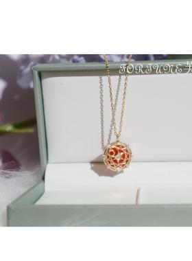 魔法封印 百变小樱魔卡少女樱ost联名合作纯银镀金S925锁骨链包邮