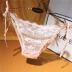 Cao cấp pattern hoa văn hoa hồng panties Quần lót ren gợi cảm nữ quyến rũ nữ thongs quai ren Phụ nữ quần T - G-string quần sịp lưới nam G-string