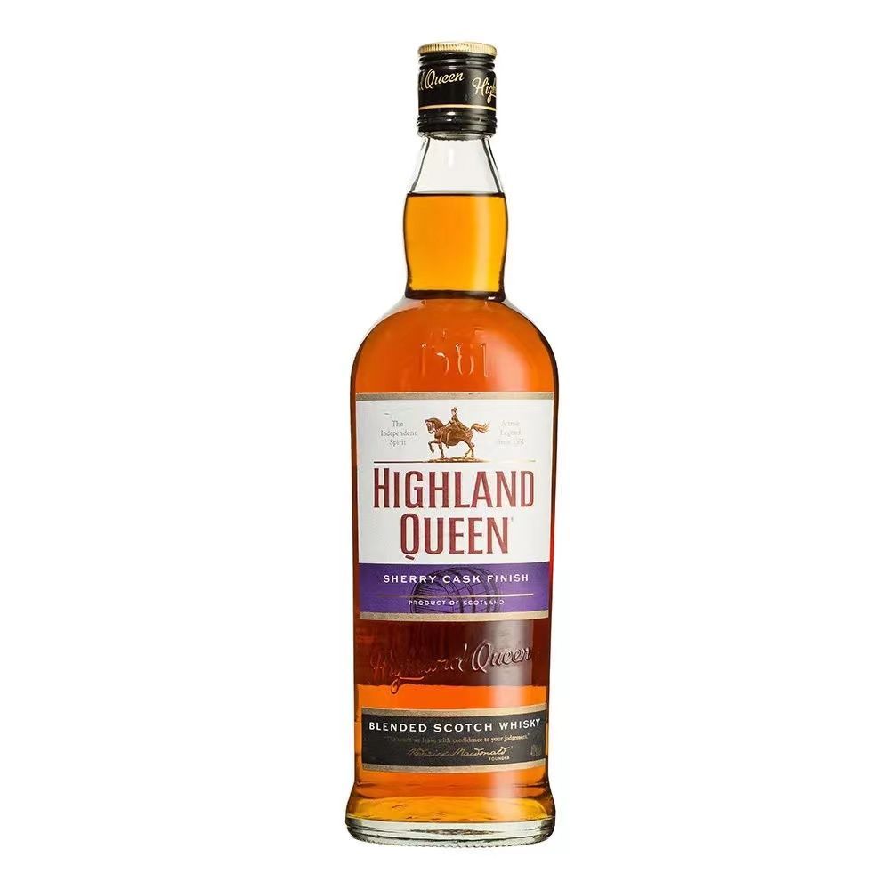 高地女王苏格兰雪莉桶调配威士忌 HIGHLAND QUEEN洋酒英国进口 - 图1