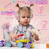 Children's noise reduction earmuffs for concert and airplane drum set