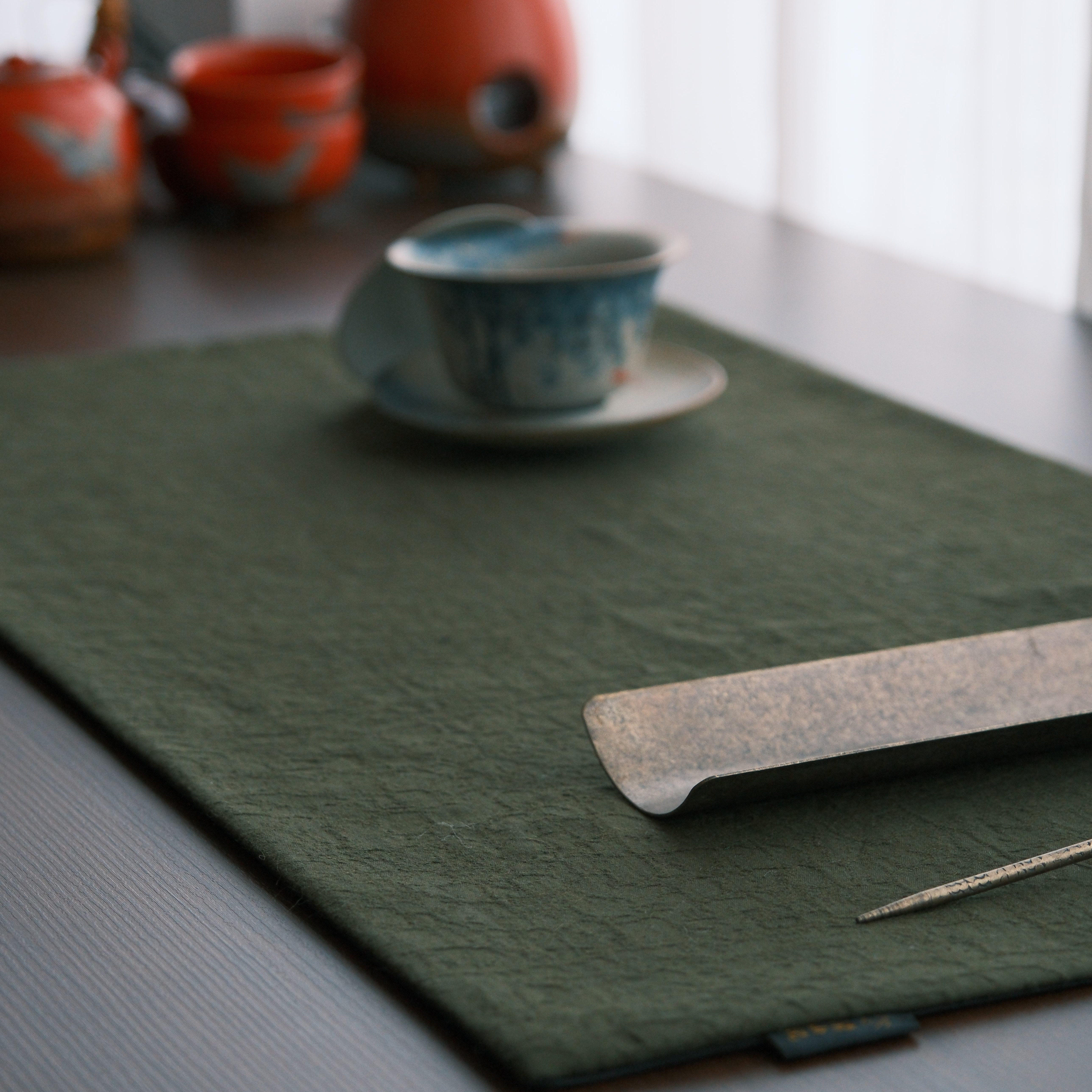 清山手工茶席  寻野  吸水干泡餐垫桌布棉麻茶席诧寂风,淘宝优惠券,粉丝福利购,淘宝优惠卷