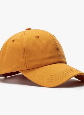 定制刺绣logo多色纯棉鸭舌帽