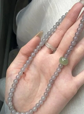 新中式钰手链和田仿国潮民族风女时尚气质复古百搭ins双层手串碧