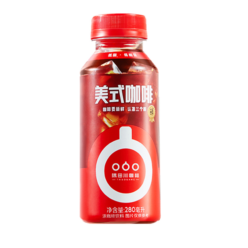 隅田川咖啡即饮咖啡美式风味0糖0脂肪低脂黑咖啡饮料280ML*15瓶装 - 图3