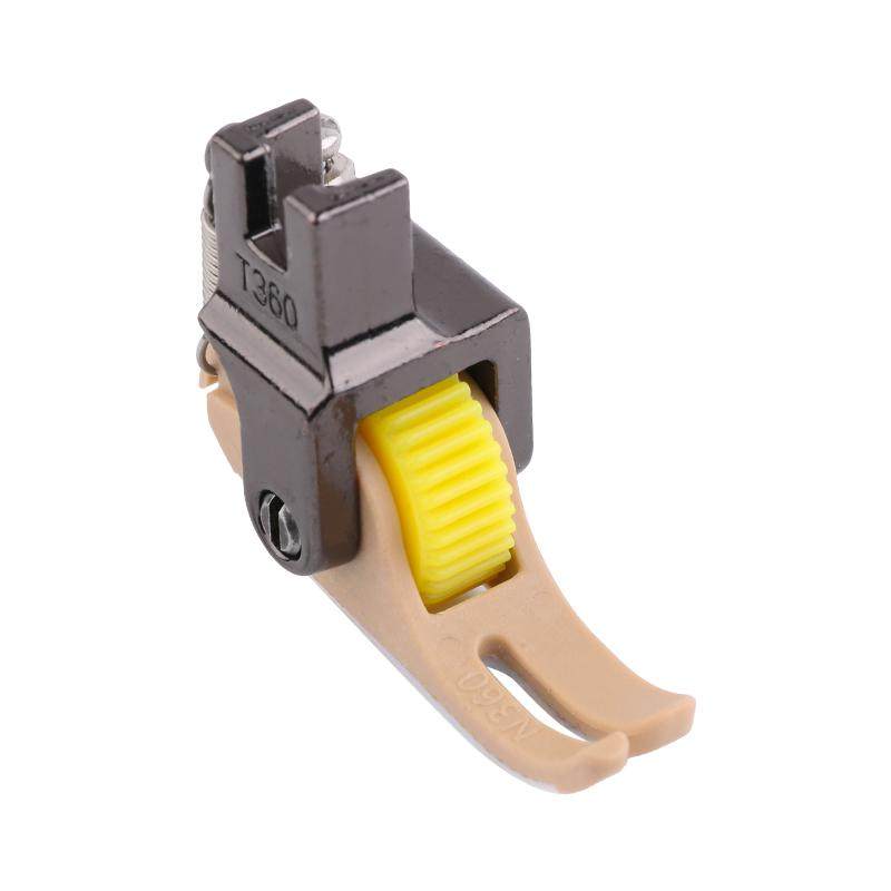 平车上拉链滚轮压脚铁氟龙左窄右宽T360T361缝纫机配件轮子压脚,淘宝优惠券,粉丝福利购,淘宝优惠卷