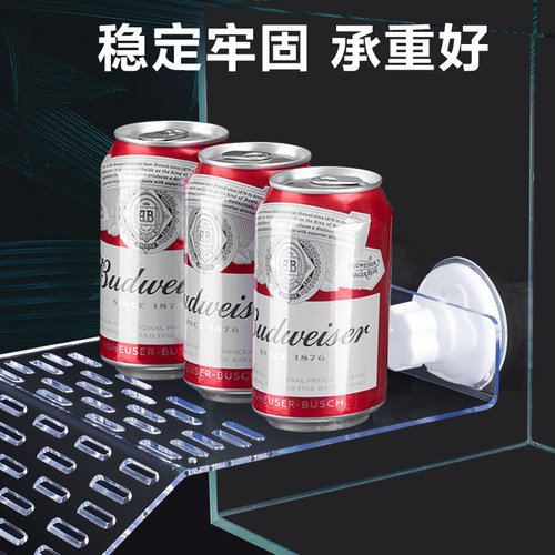 乌龟晒台爬台鱼缸龟缸爬坡亚克力吸盘高水位休息深水浮岛晒背浮台 - 图1