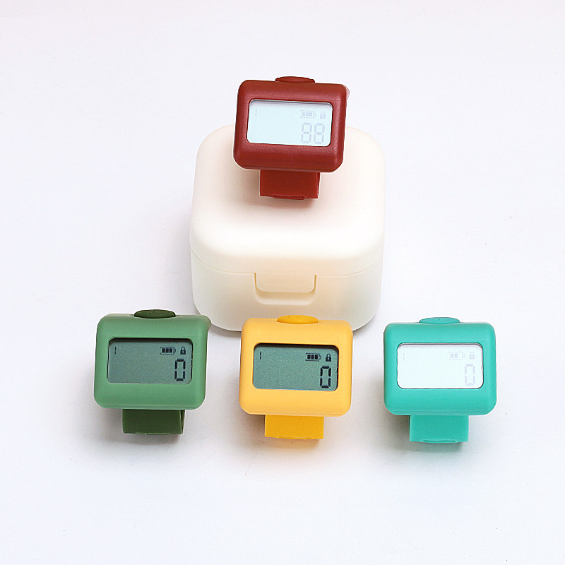 三千计数器手按9通道充电电子夜光数显大屏戒指小千计记数器点数,淘宝优惠券,粉丝福利购,淘宝优惠卷