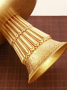 黄铜果盘供盘藏式家用