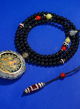 s925佛牌绿度母吊坠绿度母