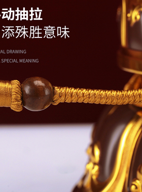 德田家用摆件转桶合金