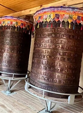 定制黄铜红加厚寺庙藏区室外装饰
