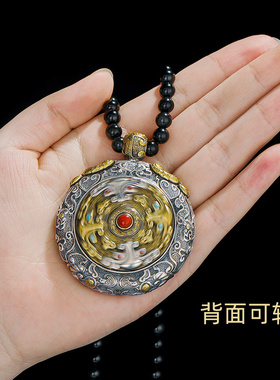 s925佛牌金唐卡黄财神