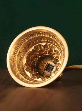 八大塔纯铜实木擦擦模