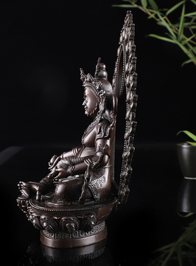 纯铜财神密宗供奉摆件佛像