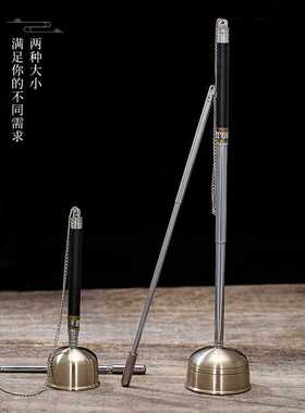 台湾木柄引磬伸缩大中小号
