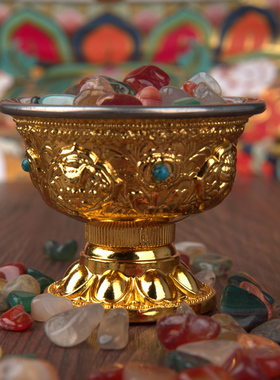 藏式佛前八供水杯观音供奉杯