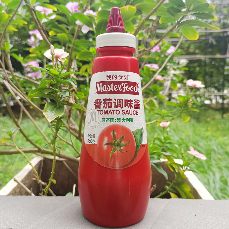 560g进口挤压瓶番茄酱意面手抓饼酱 Masterfoods Tomato Sauce - 图0