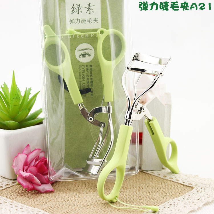绿素睫毛夹初学者便携式不锈钢迷你卷翘夹睫毛器送胶垫,淘宝优惠券,粉丝福利购,淘宝优惠卷