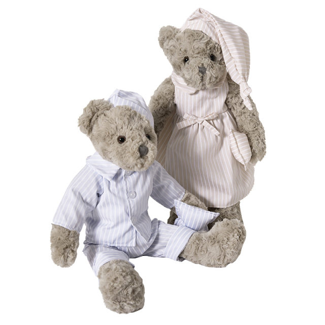 Bear doll pajamas ragdoll ສະດວກສະບາຍ plush toy